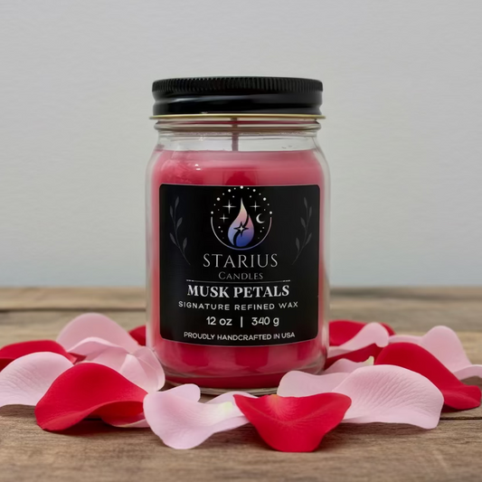 Musk Petals Candle - 12 oz