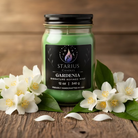 Gardenia Candle - 12 oz