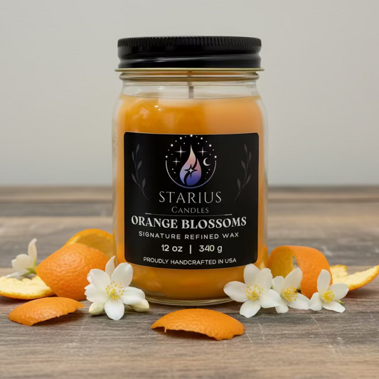 Orange Blossoms Candle - 12 oz